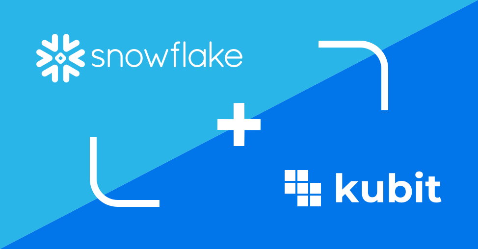 Kubit Joins Snowflake's Data Exchange