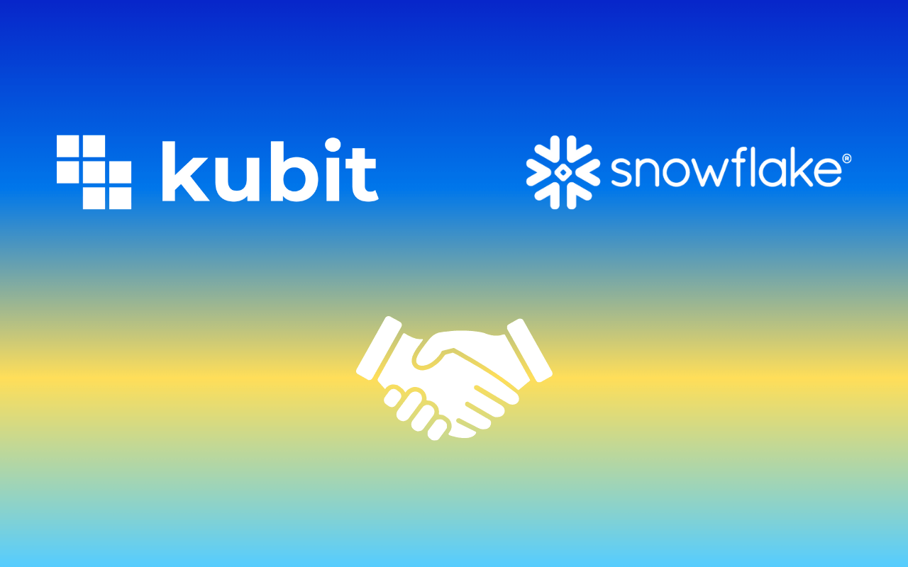 Kubit and Snowflake Partnership