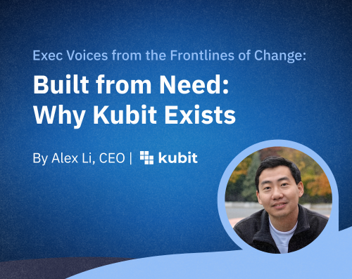 alex li kubit blog post