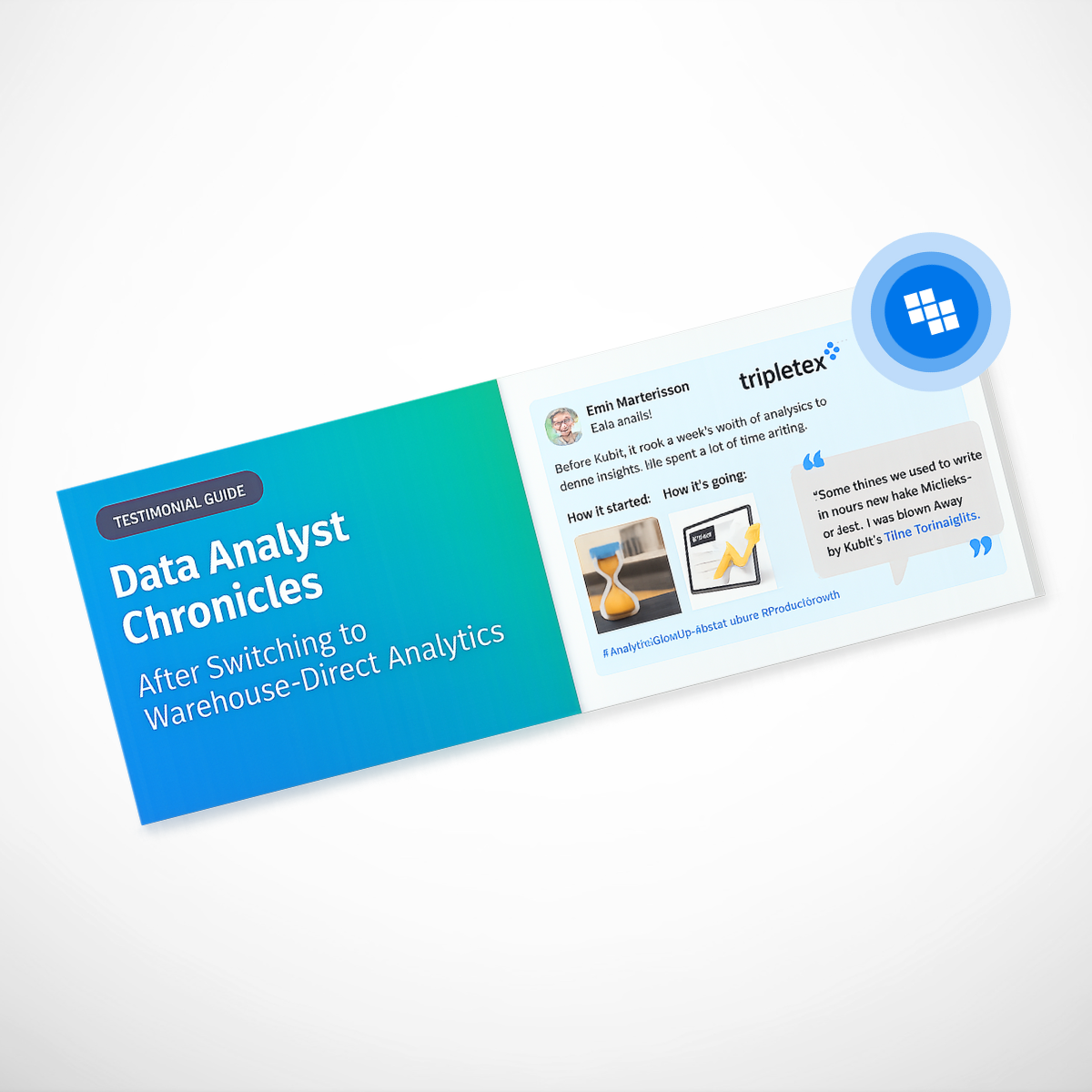 open data analyst flipbook
